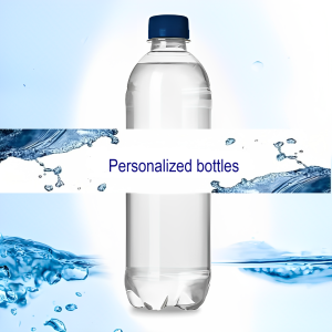 Personalized bottled water 500ml